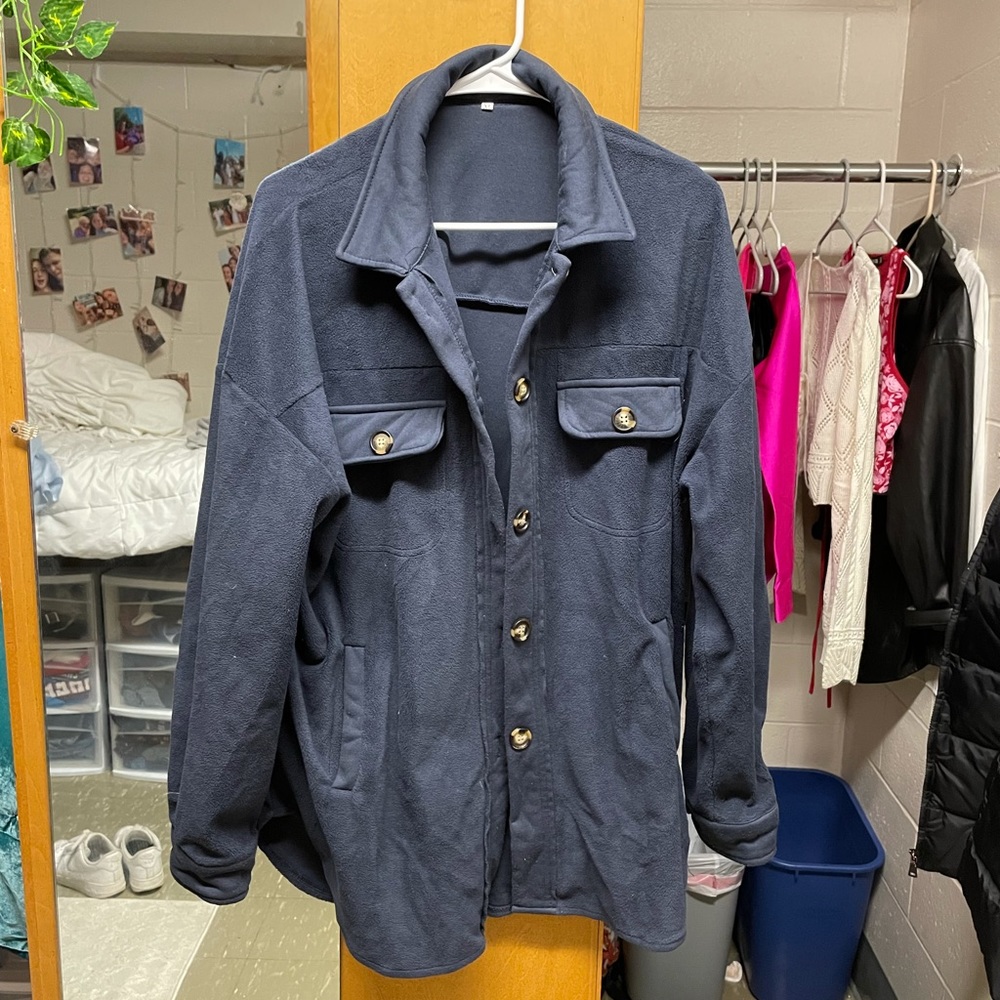 Fleece Shacket